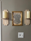 Natural Wooden Candle Sconce Set of Two