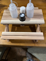 Picnic Table Condiment Holder